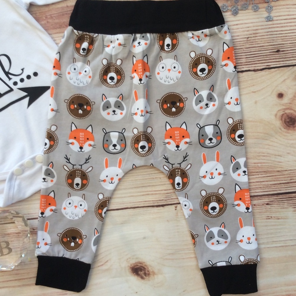 Boutique Baby Boy BABY BEAR 3pc Outfit - Picture 4 of 5